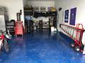 Utah-Garage-Flooring-Specialists-garage-vinyl-flake-epoxy-blue-white